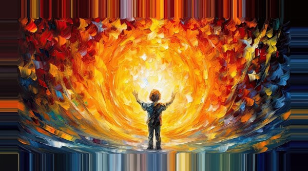 Leinwand 2cm | Dreamland - Kids create light