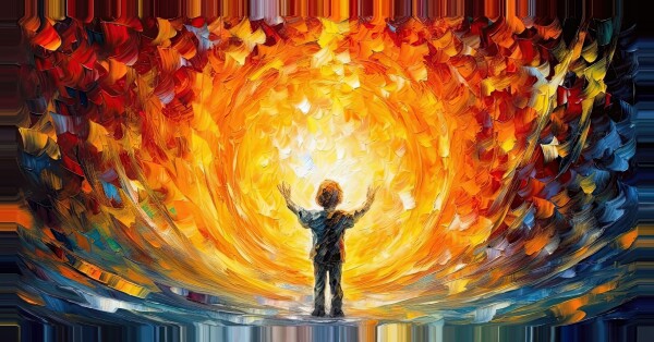 Leinwand 2cm | Dreamland - Kids create light