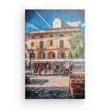 Leinwand - Stärke 2cm | Markt von Inca (Mallorca) - El mercado a la luz