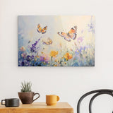 Acrylglas | Tanz der Morgenlichter - Schmetterlinge über Sommerwiese