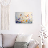 Acrylglas | Tanz der Morgenlichter - Schmetterlinge über Sommerwiese