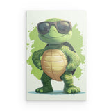 Photoboard / Hartschaum | Gelassen gewinnt - Coole Schildkröte mit Sonnenbrille