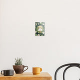 Acrylglas | Seerosenzauber - Mädchen auf Blättern im Wassertraum