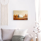 Leinwand - Stärke 2cm | Retro Herbstwald 1