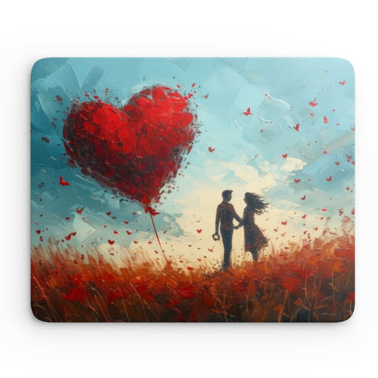 Love on a butterfly field (Mouse Pad)