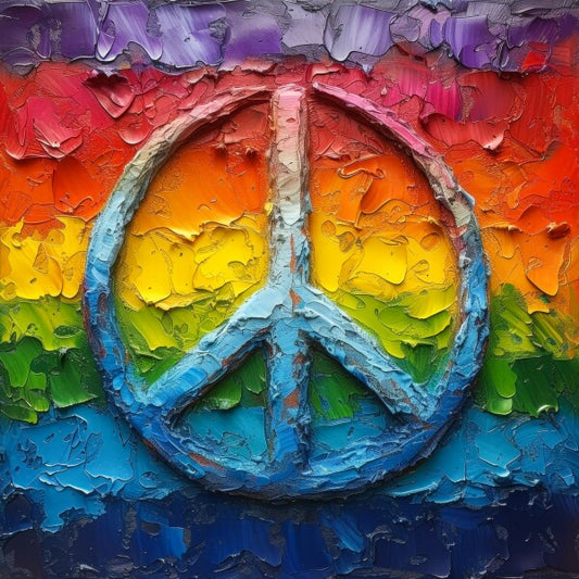 No war, just peace (MixPix 20 x 20 cm)
