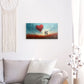 Wandbild auf Photoboard | Love on a butterfly field