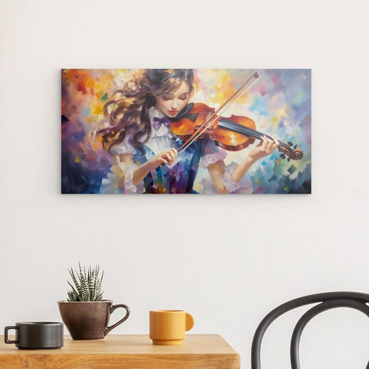 Wandbild auf Photoboard | Trilogie "Symphony des Lichts" - 1. Auftakt der Harmonie