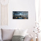 Wandbild auf Photoboard | Dreamland - Future city by night