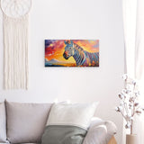 Wandbild auf Photoboard | Zebra