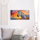 Wandbild auf Photoboard | Zebra