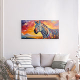 Wandbild auf Photoboard | Zebra