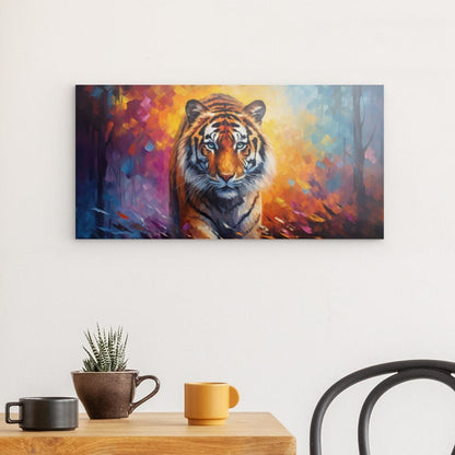 Wandbild auf Photoboard | Tiger