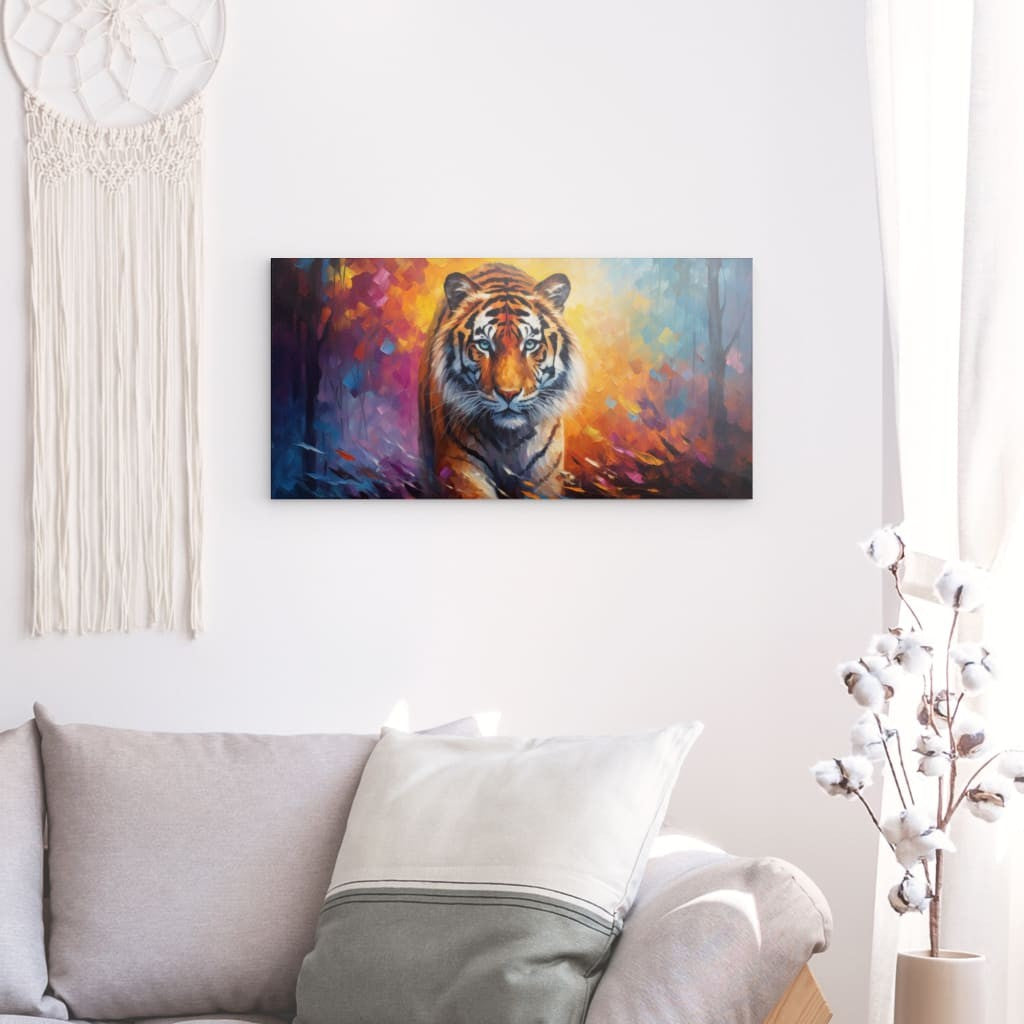 Wandbild auf Photoboard | Tiger