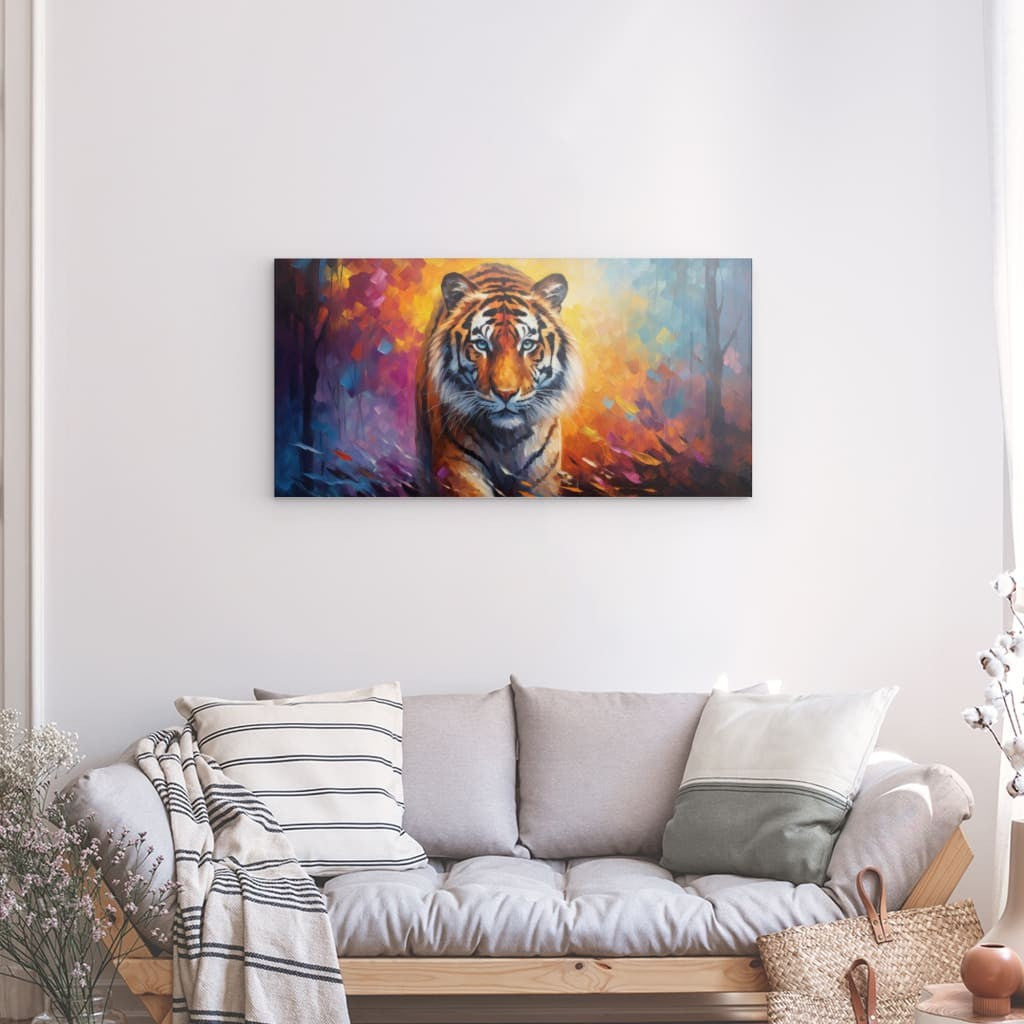 Wandbild auf Photoboard | Tiger