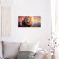 Wandbild auf Photoboard | Lion - The King