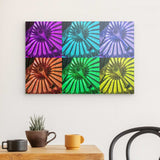 Wandbild auf Photoboard | Potsdamer Platz - Urbanes Kaleidoskop – PopArt (Compilation)
