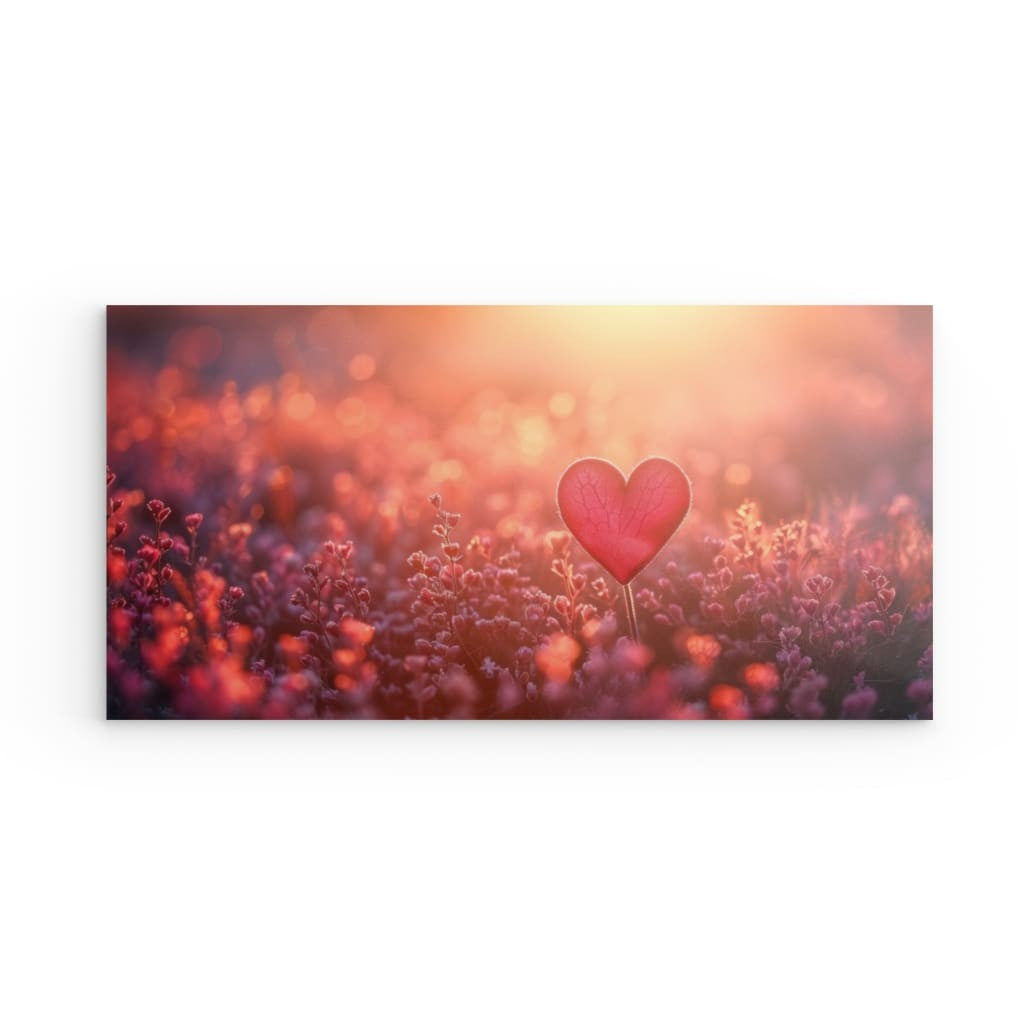 Wandbild auf Photoboard | Heart Love