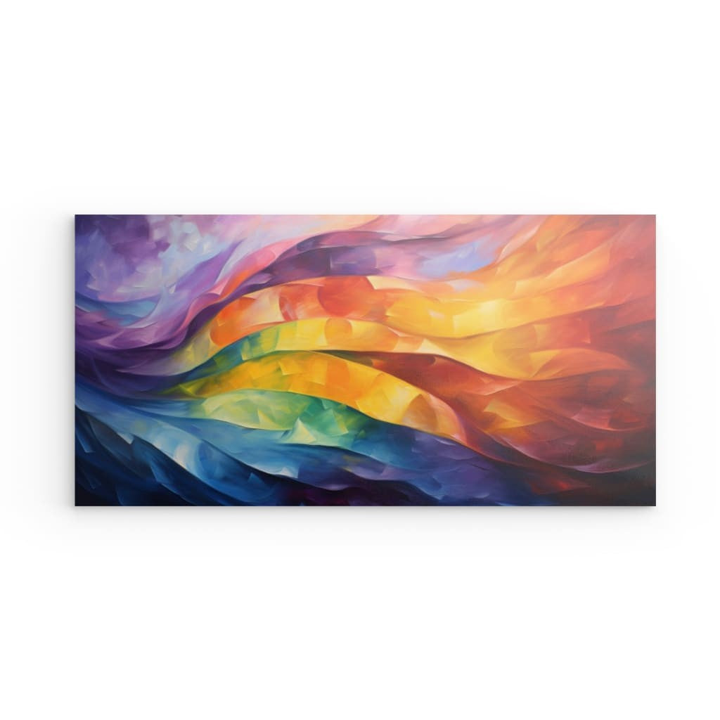 Wandbild auf Photoboard | Rainbow flag