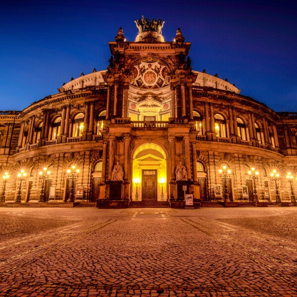 Dresden by night (MixPix 20 x 20 cm)