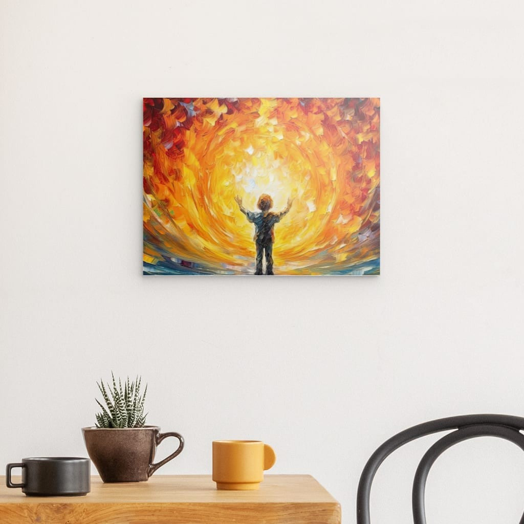 Wandbild auf Photoboard | Dreamland - Kids create light