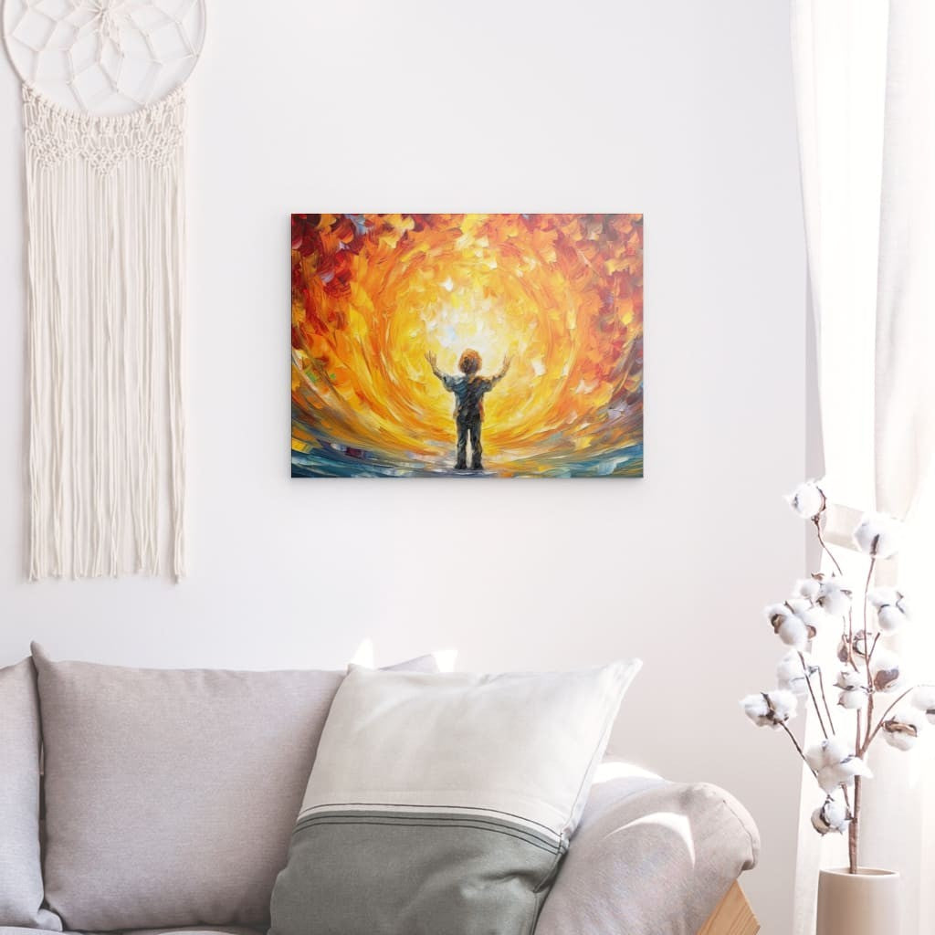 Wandbild auf Photoboard | Dreamland - Kids create light