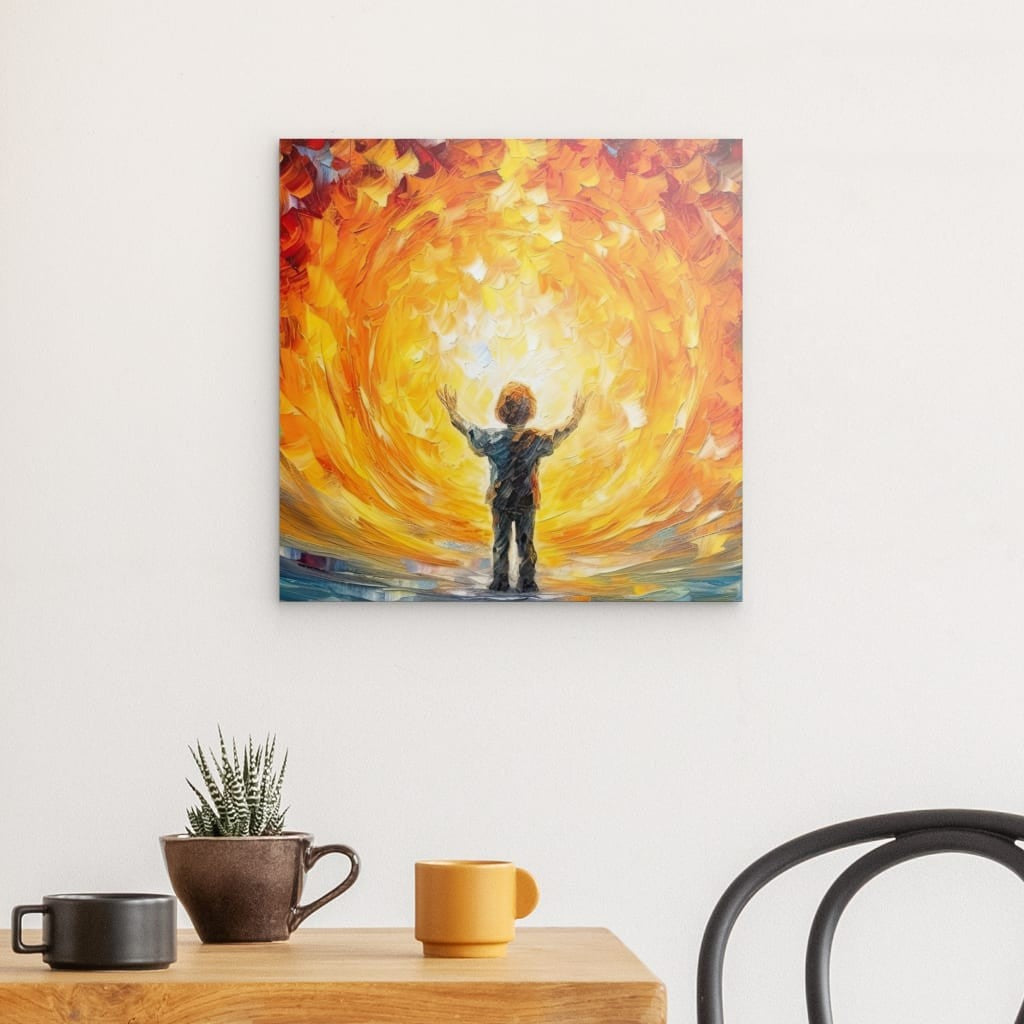 Wandbild auf Photoboard | Dreamland - Kids create light