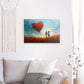 Wandbild auf Photoboard | Love on a butterfly field