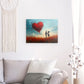 Wandbild auf Photoboard | Love on a butterfly field