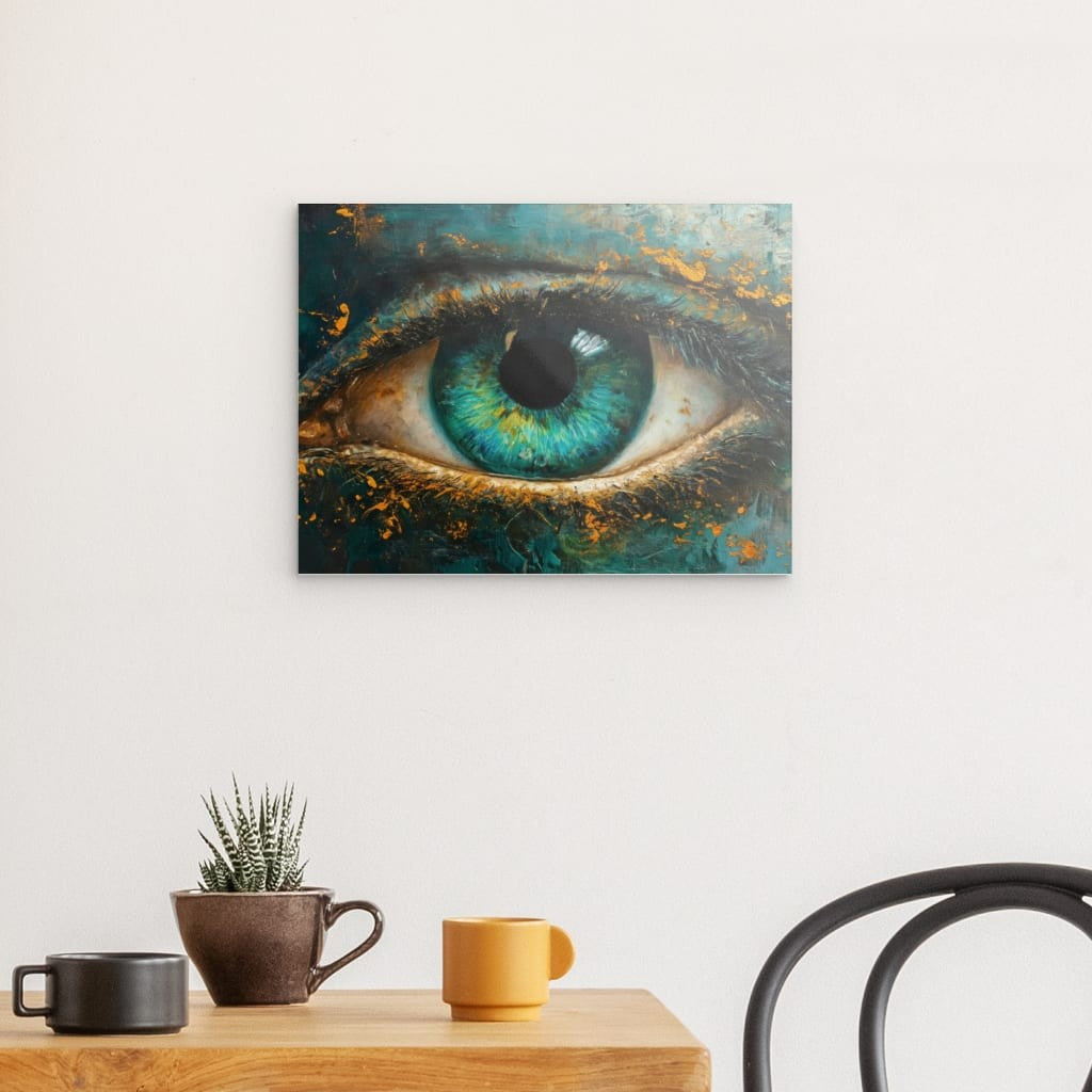 Wandbild auf Photoboard | Eye on the wall