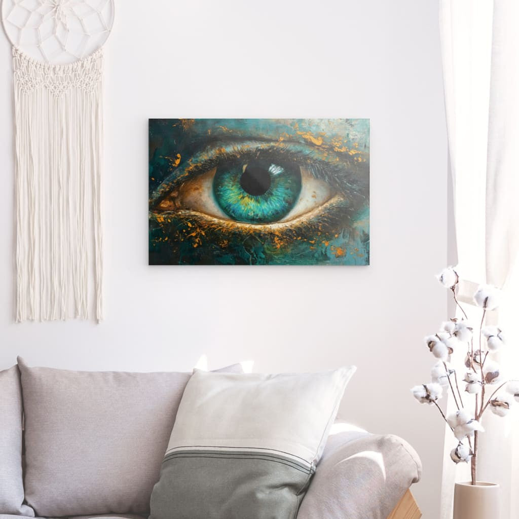 Wandbild auf Photoboard | Eye on the wall