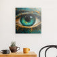 Wandbild auf Photoboard | Eye on the wall