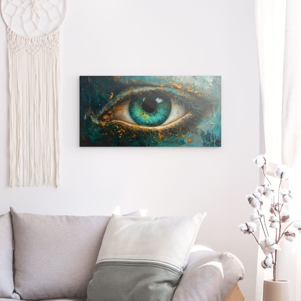 Wandbild auf Photoboard | Eye on the wall