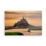 Acrylglas | Lumière douce du soir - Mont Saint-Michel im sanften Abendlicht