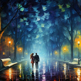 MiniTile / MixPix | Walk on the Street - Spaziergang im Farbenspiel der Nacht