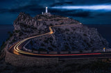 Puzzle | Cap Formentor bei Nacht (Mallorca) - El fuego brillante