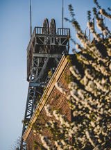 Poster (gerahmt) | Mine in spring light - Frühling im Revier