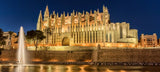 Tasse (klassisch) | Kathedrale von Palma de Mallorca bei Nacht - La luz de la catedral por la noche