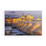 Photoboard / Hartschaum | Cordoba by night – Die Mezquita als architektonisches Juwel im Abendlicht