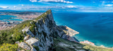 Tasse (klassisch) | Gibraltar daylight (quer) - Aussicht vom Felsen auf das weite Meer