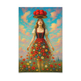 Poster ab 15 EUR | Blütenvision - Schwarzwaldtraum in surrealer Blüte