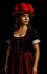 Poster (gerahmt) | Spotlight Schwarzwald – Klassische Tracht im Rampenlicht