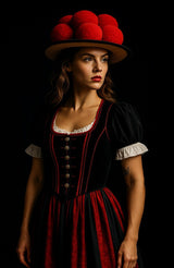 Poster (gerahmt) | Spotlight Schwarzwald – Klassische Tracht im Rampenlicht