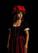 Leinwand (gerahmt) | Spotlight Schwarzwald – Klassische Tracht im Rampenlicht