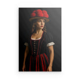 Alu Dibond (matt) | Spotlight Schwarzwald – Klassische Tracht im Rampenlicht