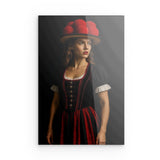 Acrylglas | Spotlight Schwarzwald – Klassische Tracht im Rampenlicht
