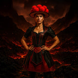 MIXPIX® | Vulkanherz - Schwarzwälderin aus Feuer und Asche