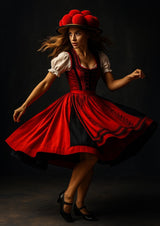 Poster ab 15 EUR | Tanz der Tradition - Schwarzwald-Tracht in Bewegung