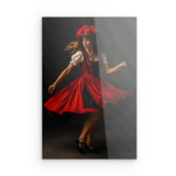 Acrylglas | Tanz der Tradition - Schwarzwald-Tracht in Bewegung
