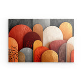 Acrylglas | Abstrakte Terrakotta-Formen 1